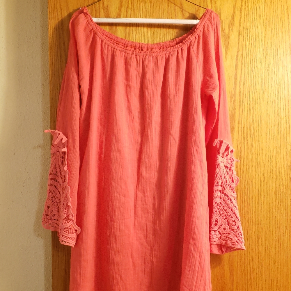 Larger pink Wrangler Dress